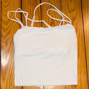 Carbon38 White Tank Top